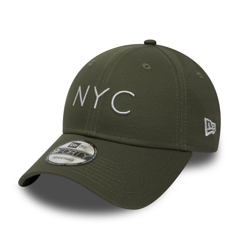 New Era NYC Essential 9FORTY vert olive