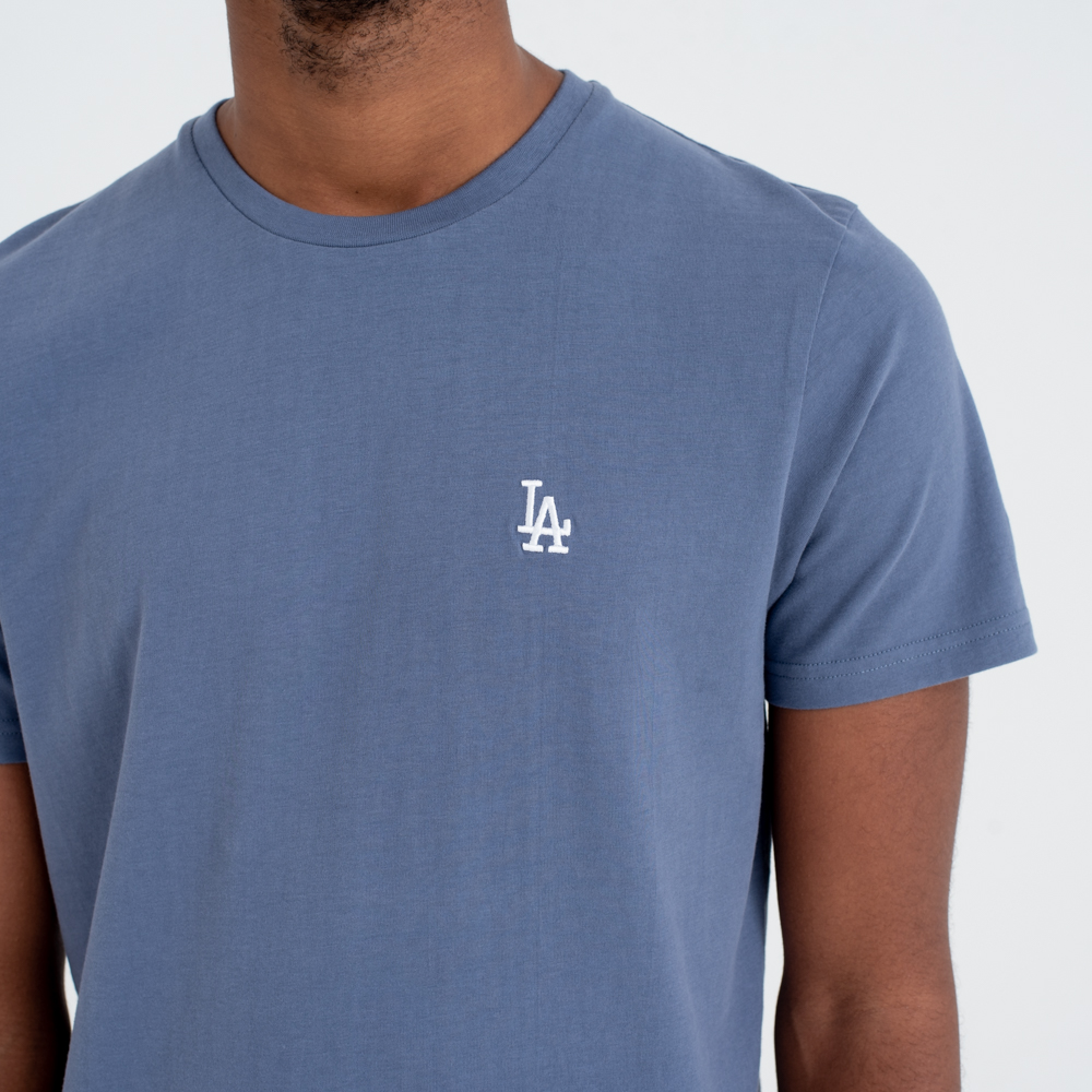 Los Angeles Dodgers – Blaues T-Shirt mit Minilogo