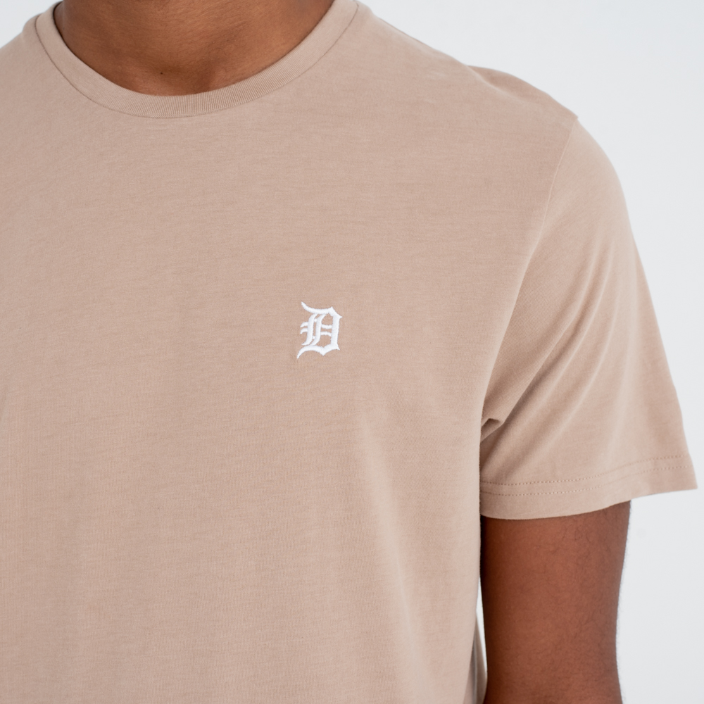 Camiseta Detroit Tigers Mini Logo, camel