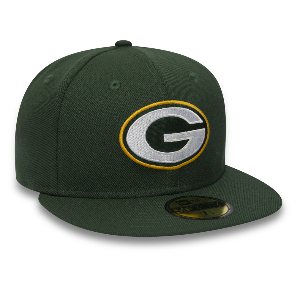 New Era 59Fifty Cap Black Sideline Green Bay Packers 