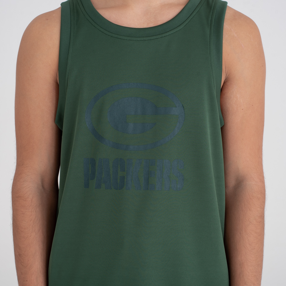 Green Bay Packers – Trägershirt mit Ton-in-Ton-Logo