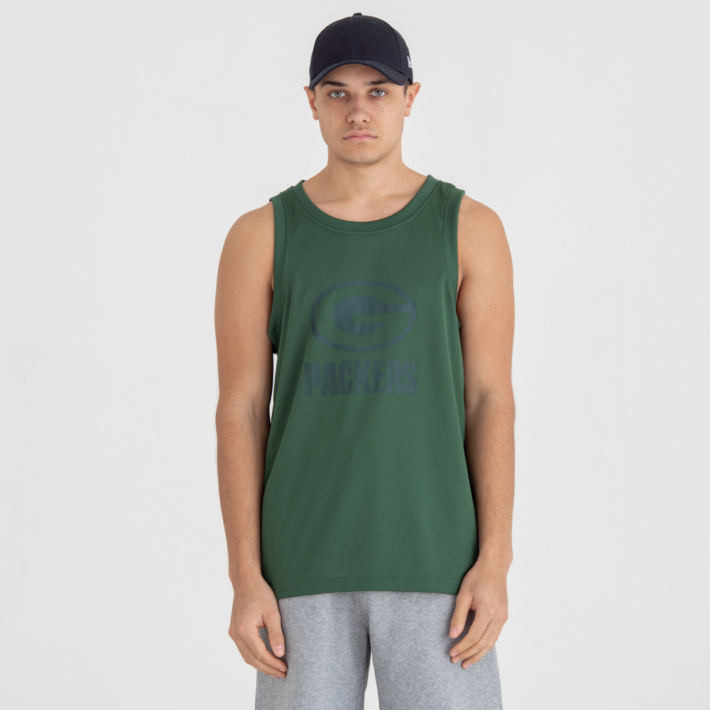 Green Bay Packers – Trägershirt mit Ton-in-Ton-Logo