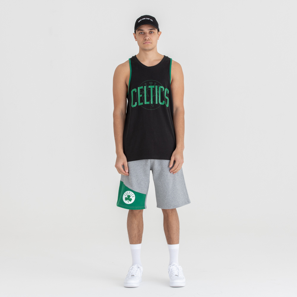 Débardeur Boston Celtics Double Logo noir