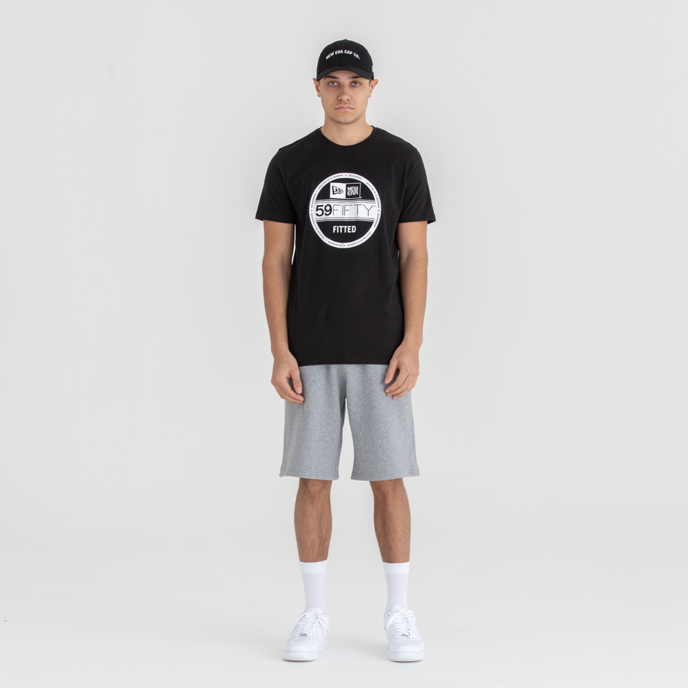 New Era – T-Shirt – Essential Visor Sticker – Schwarz