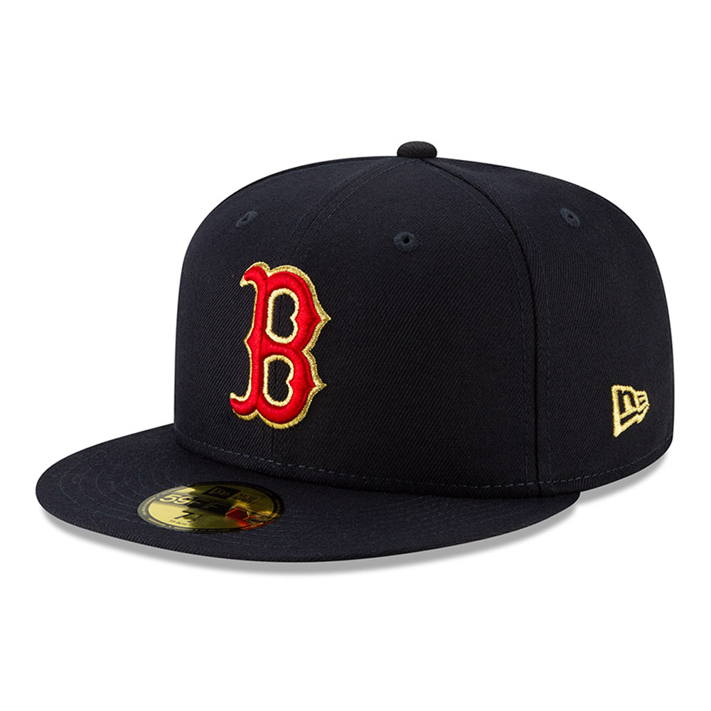 Boston Red Sox Patch 59FIFTY doré