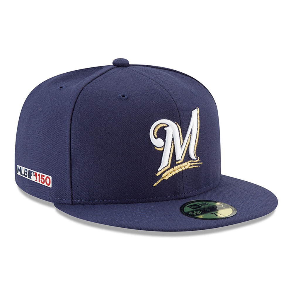 Milwaukee Brewers MLB 150th Anniversary On Field 59FIFTY