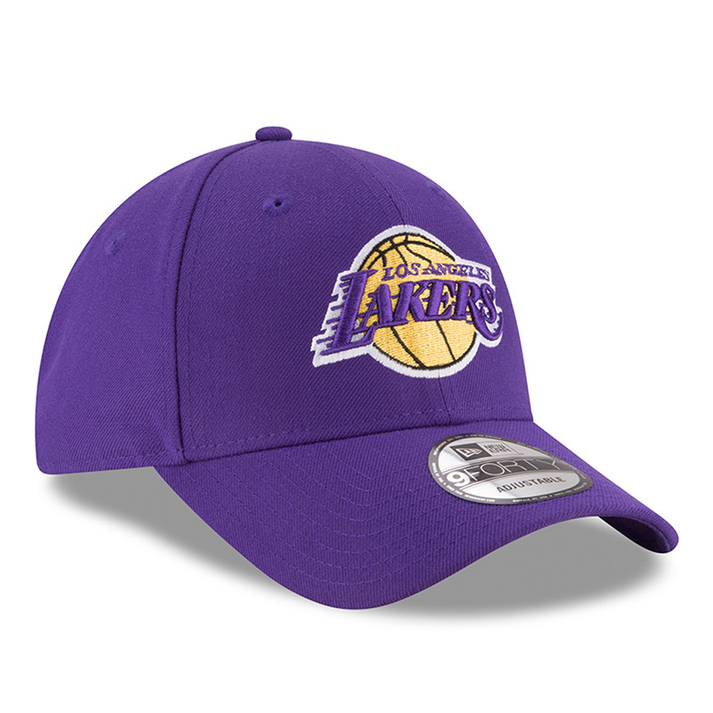 Lila LA Lakers The League 9FORTY Verstellbare Cap