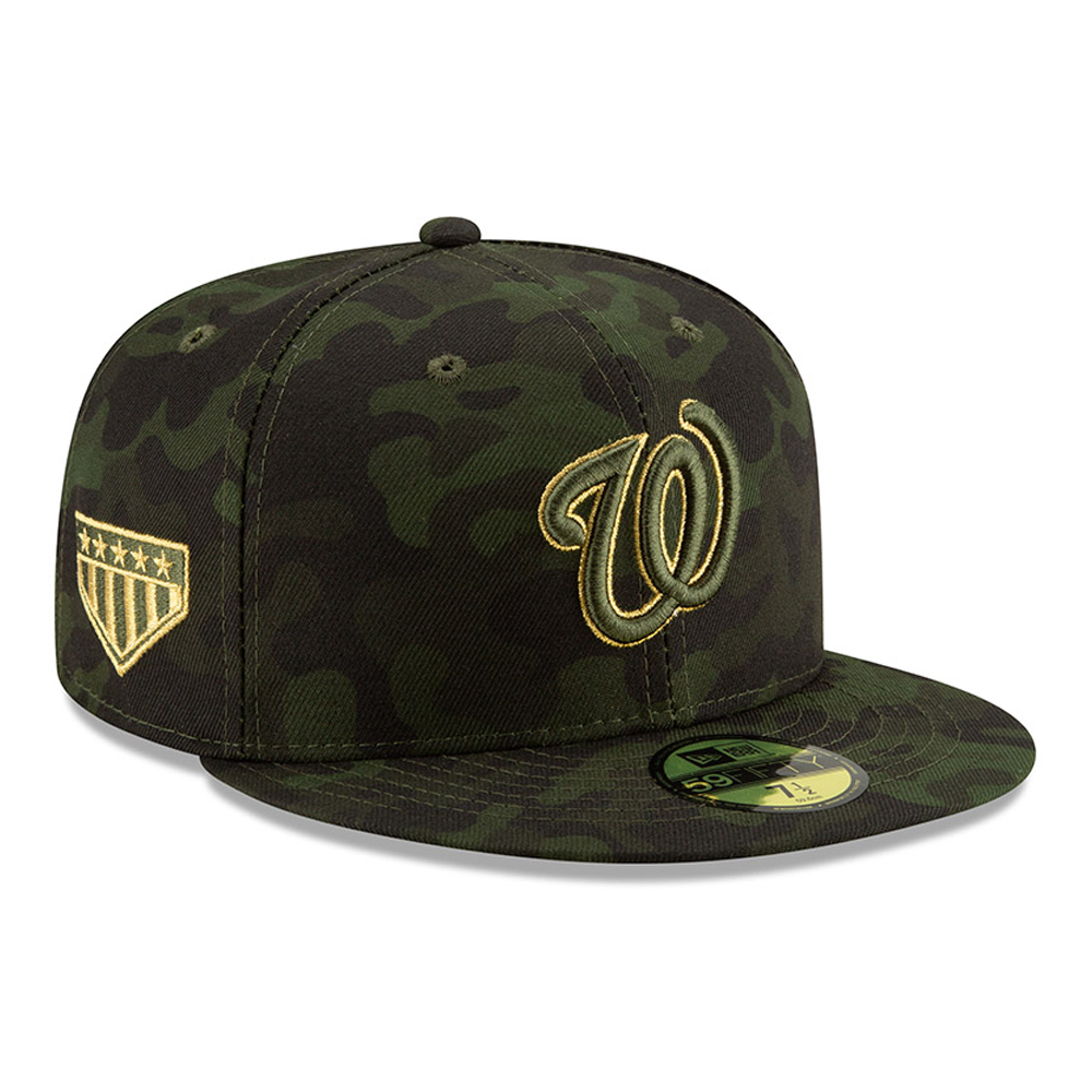 Washington Nationals Armed Forces Day 59FIFTY On Field