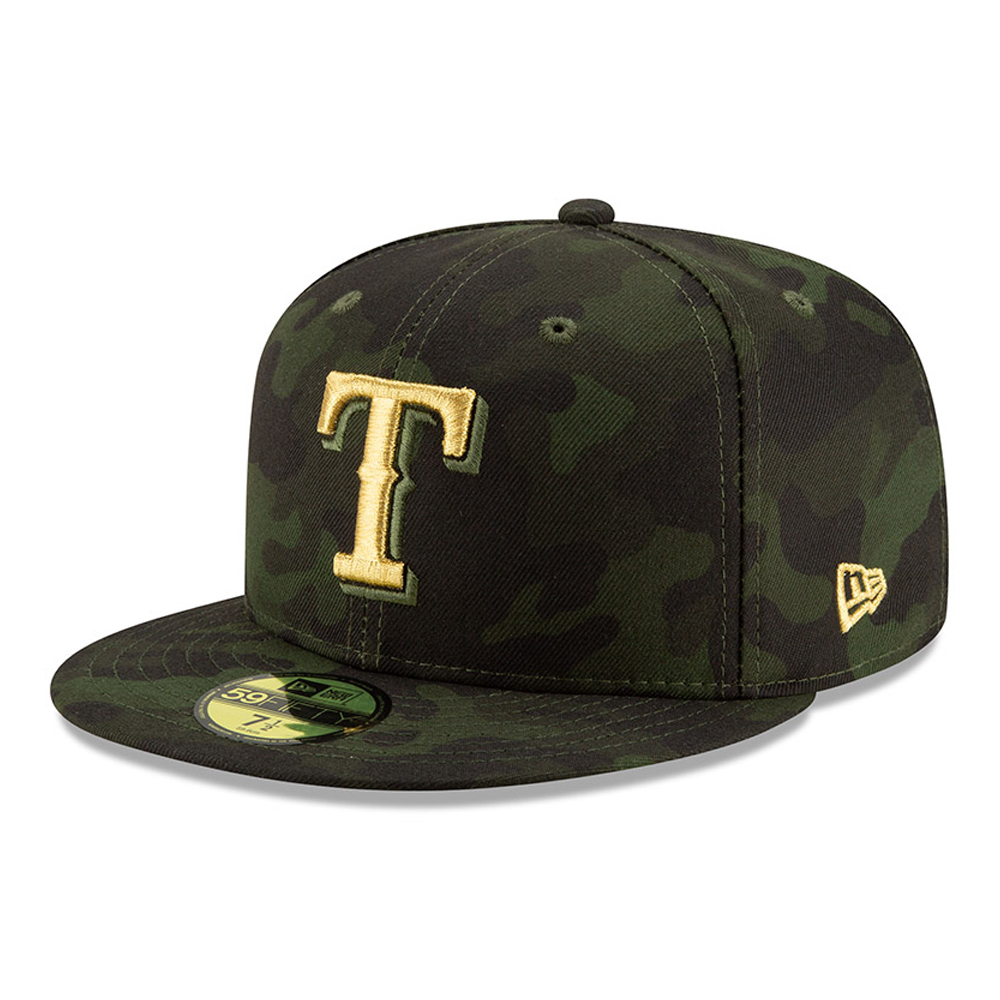 Texas Rangers Armed Forces Day 59FIFTY On Field