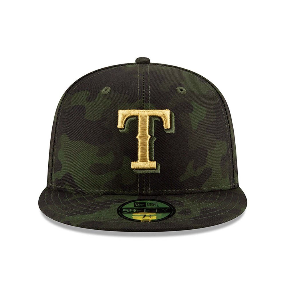 Texas Rangers Armed Forces Day 59FIFTY On Field