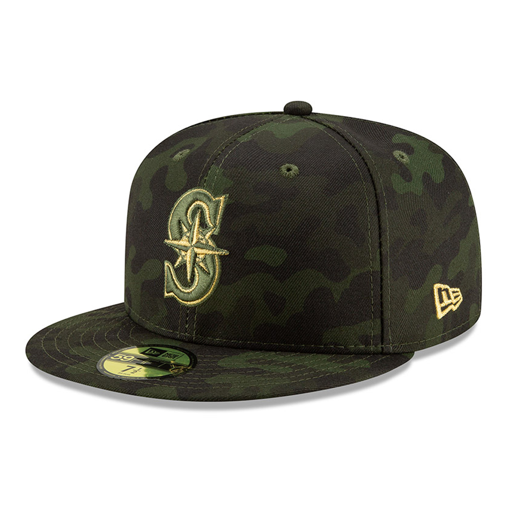 Seattle Mariners Armed Forces Day 59FIFTY On Field