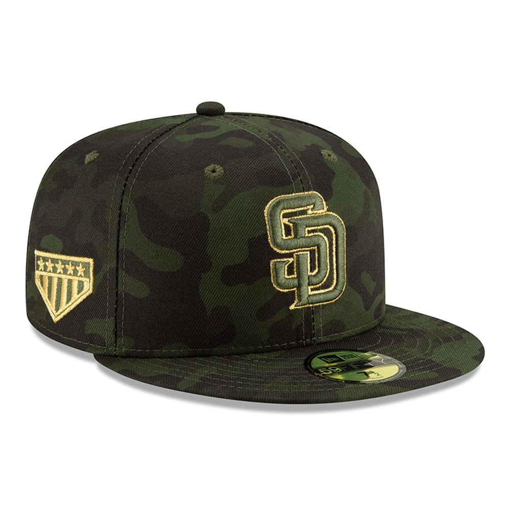 San Diego Padres Armed Forces Day 59FIFTY On Field