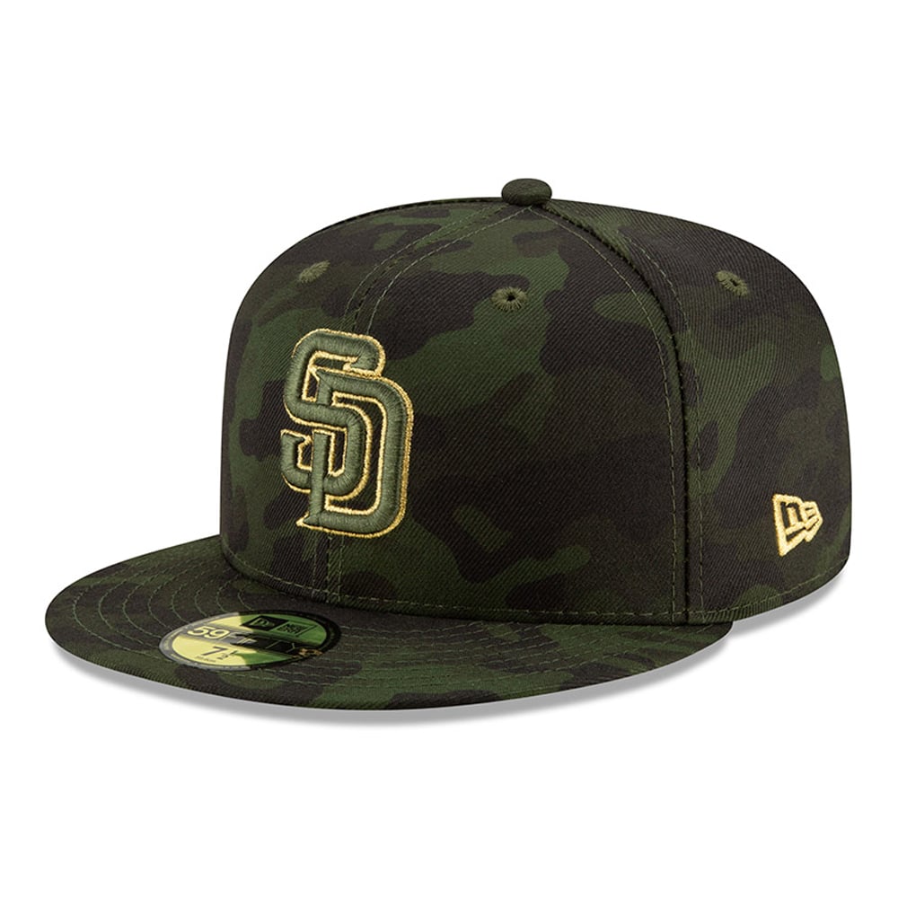 San Diego Padres Armed Forces Day 59FIFTY On Field
