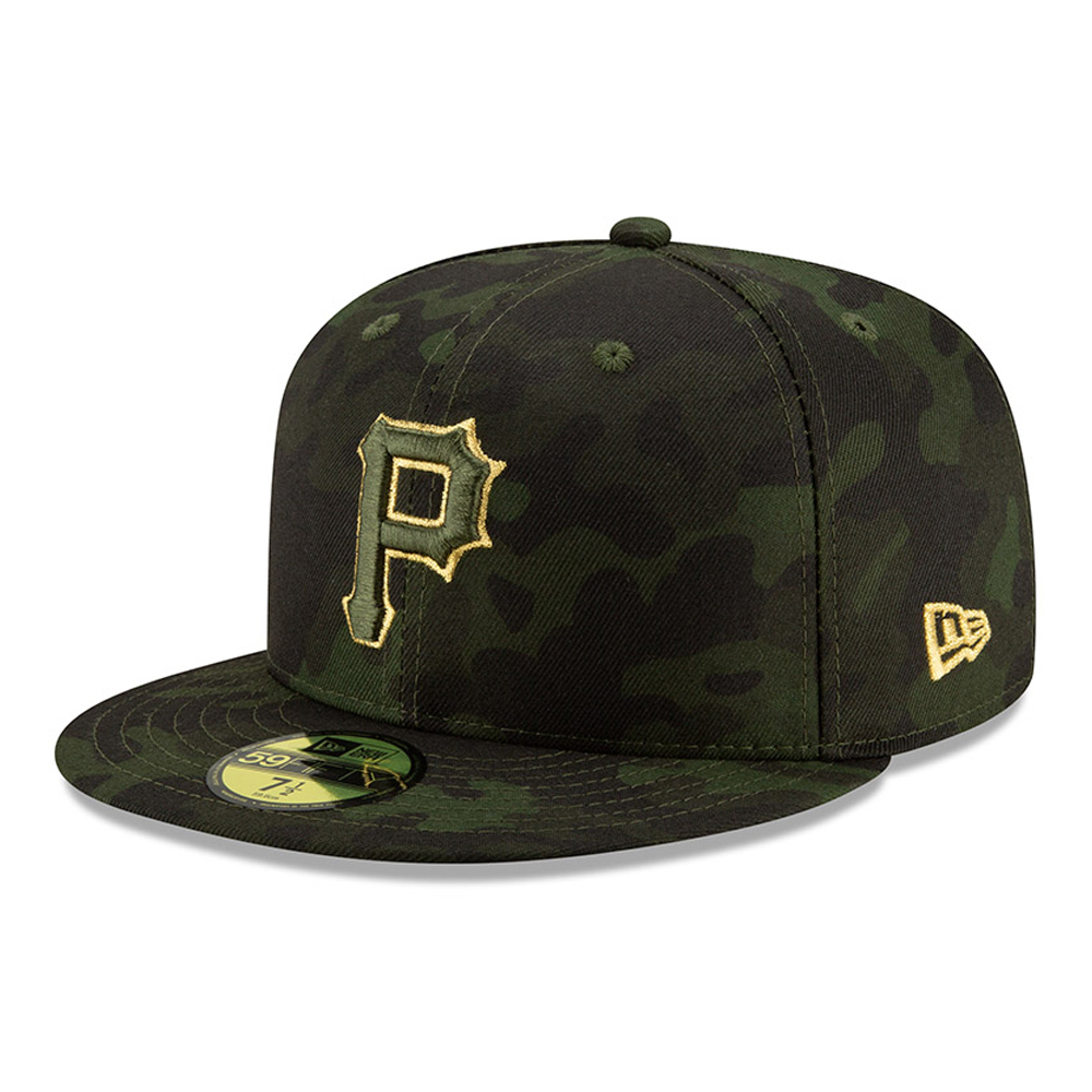 Pittsburgh Pirates Armed Forces Day 59FIFTY On Field