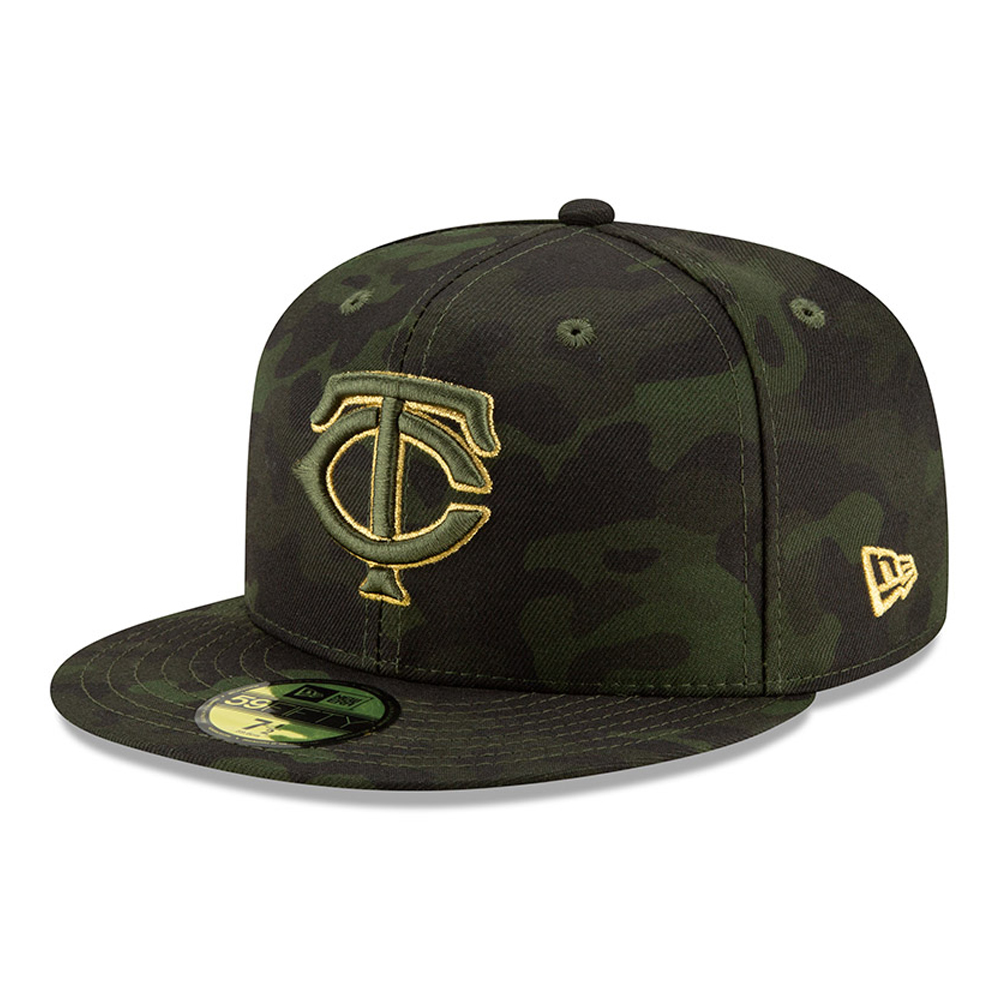 Minnesota Twins Armed Forces Day 59FIFTY On Field