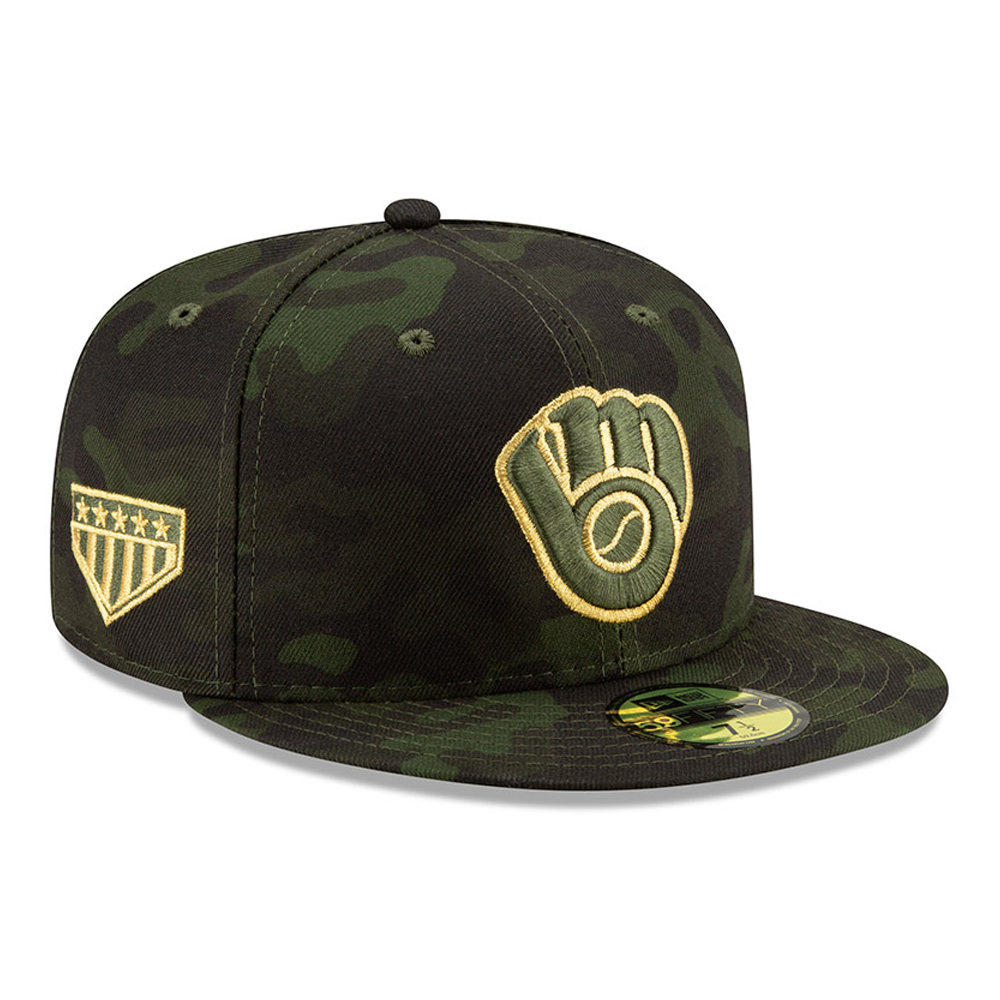 59FIFTY – Milwaukee Brewers – Armed Forces Day On Field