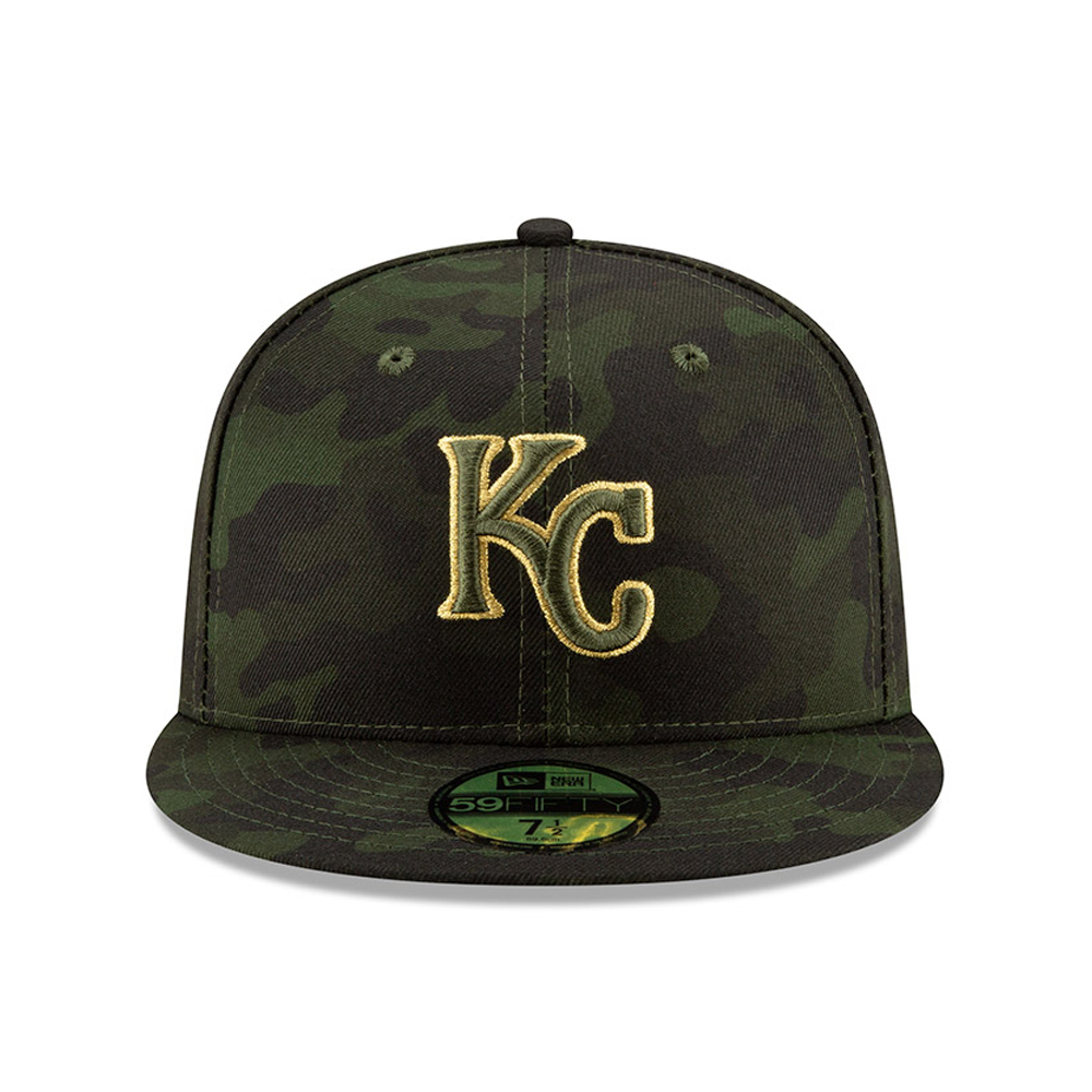 Kansas City Royals Armed Forces Day 59FIFTY On Field