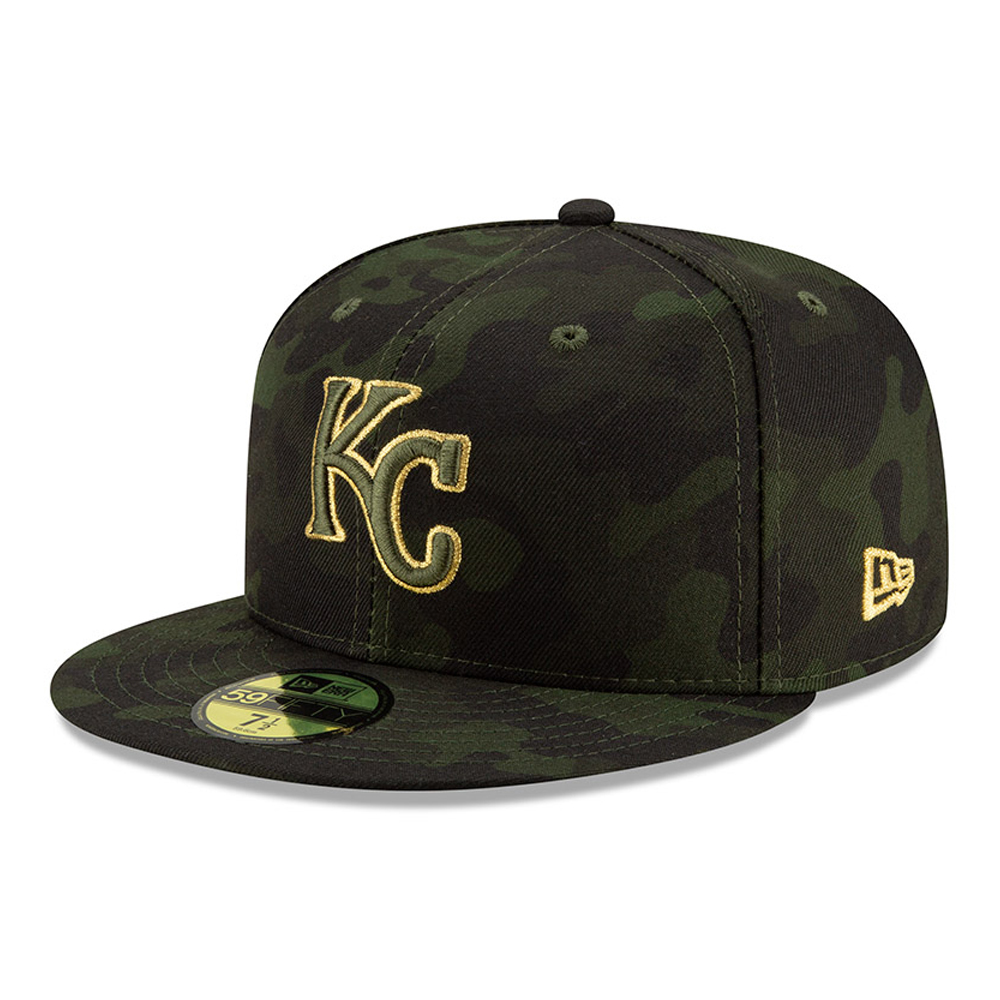 Kansas City Royals Armed Forces Day 59FIFTY On Field