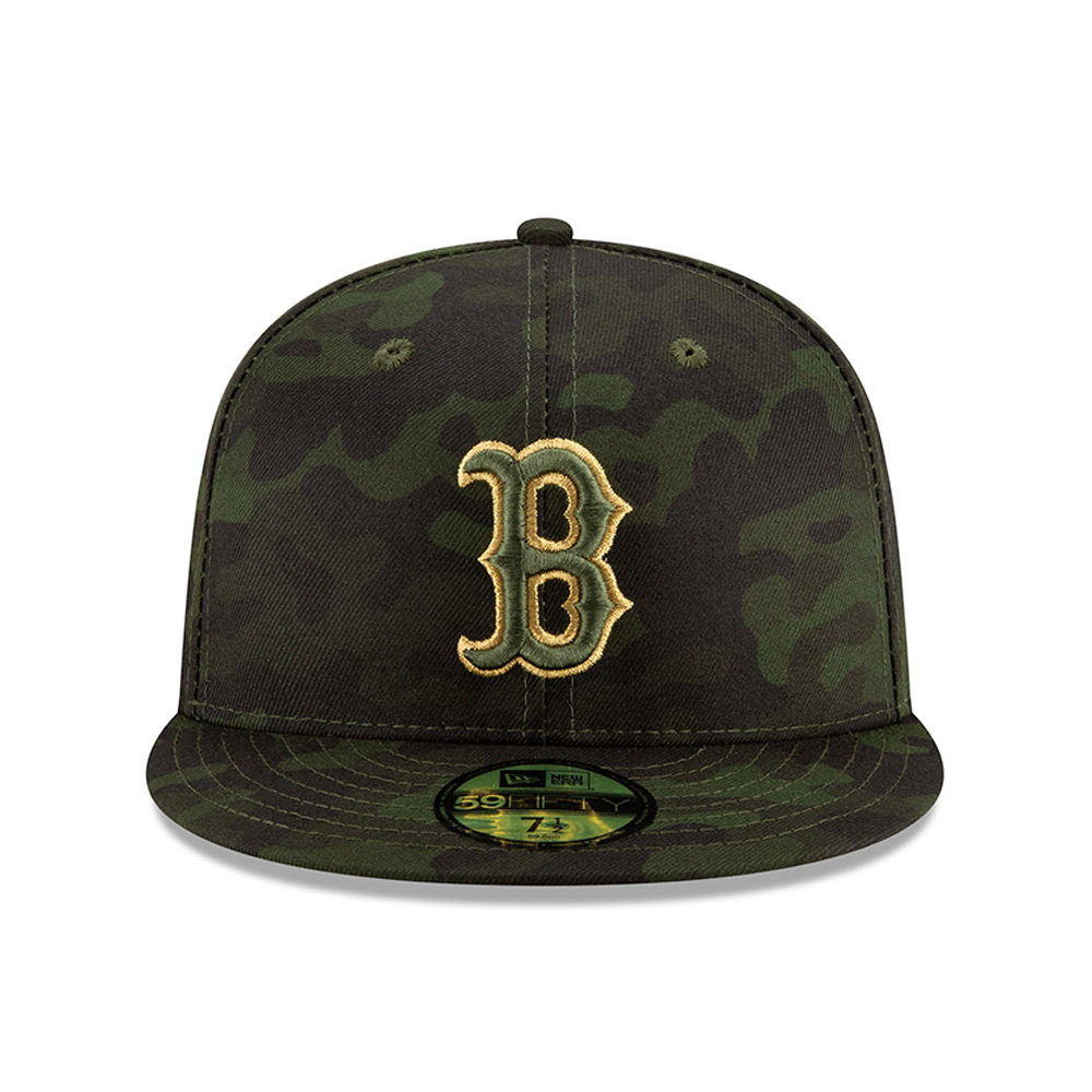 Boston Red Sox Armed Forces Day 59FIFTY On Field