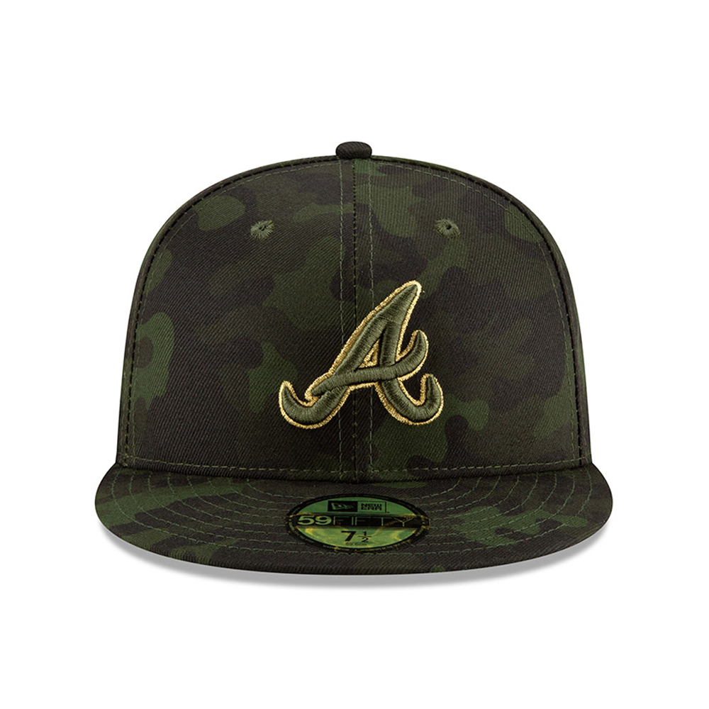 Atlant Braves Armed Forces Day On Field 59FIFTY