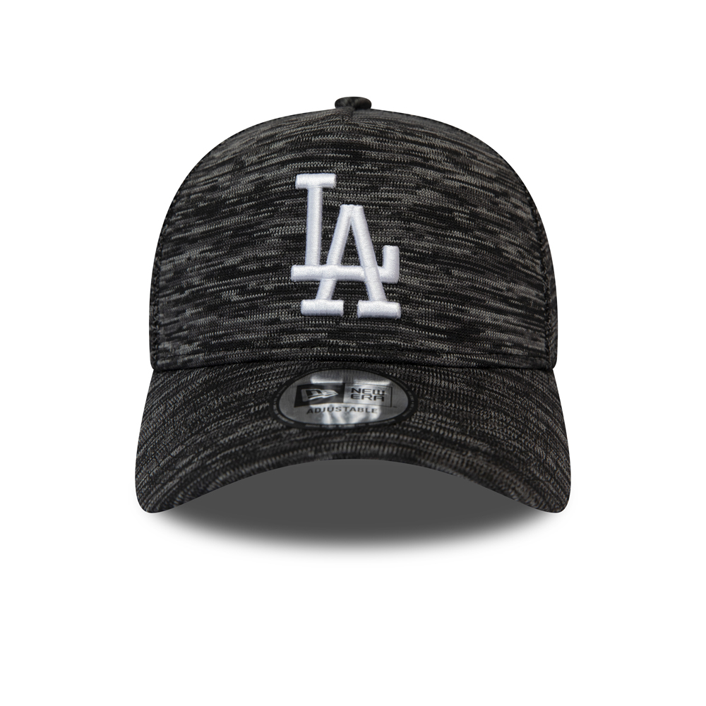 Gorra trucker Los Angeles Dodgers Engineered Fit A Frame, negro