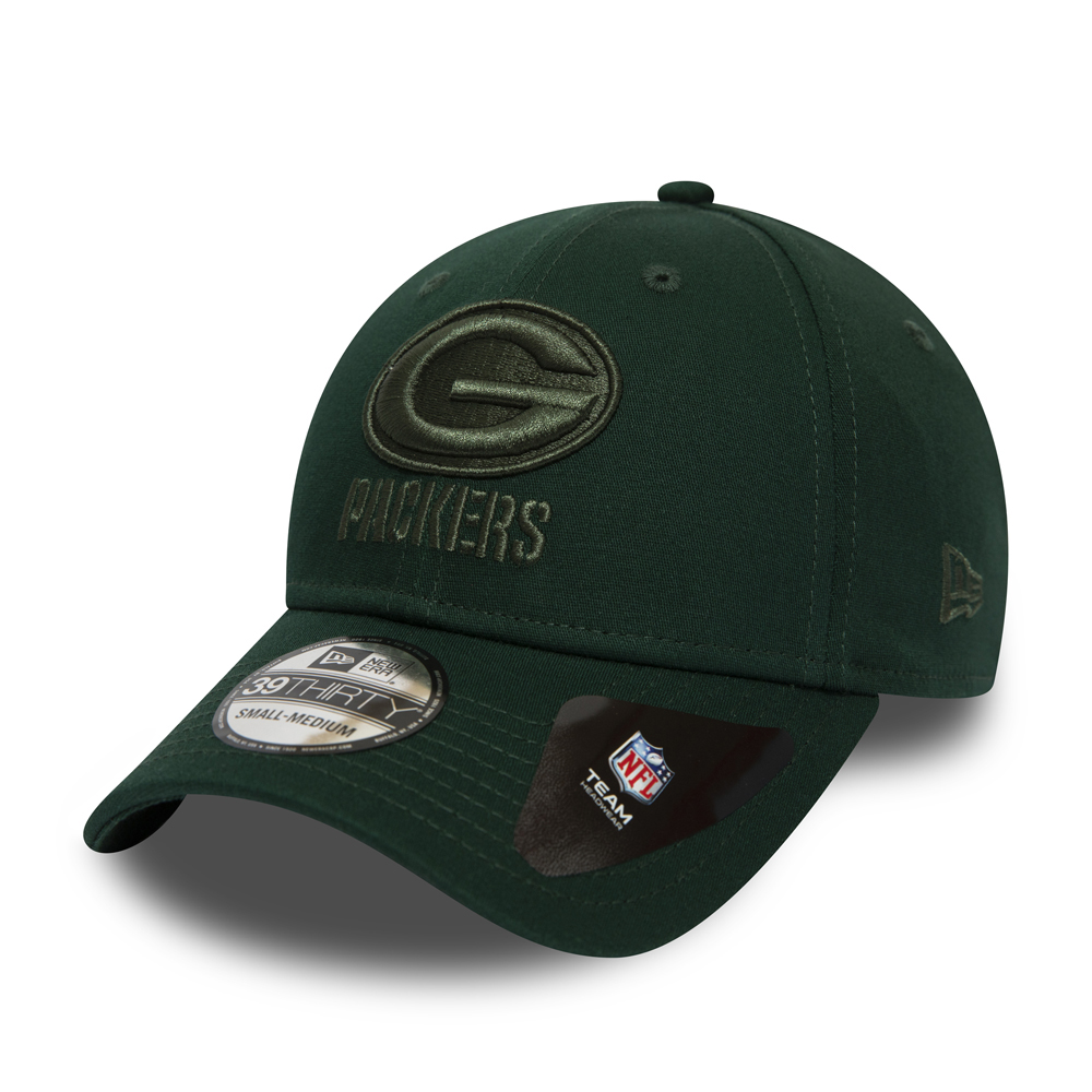 Casquette Green Bay Packers Official Team 39THIRTY verte ton sur ton