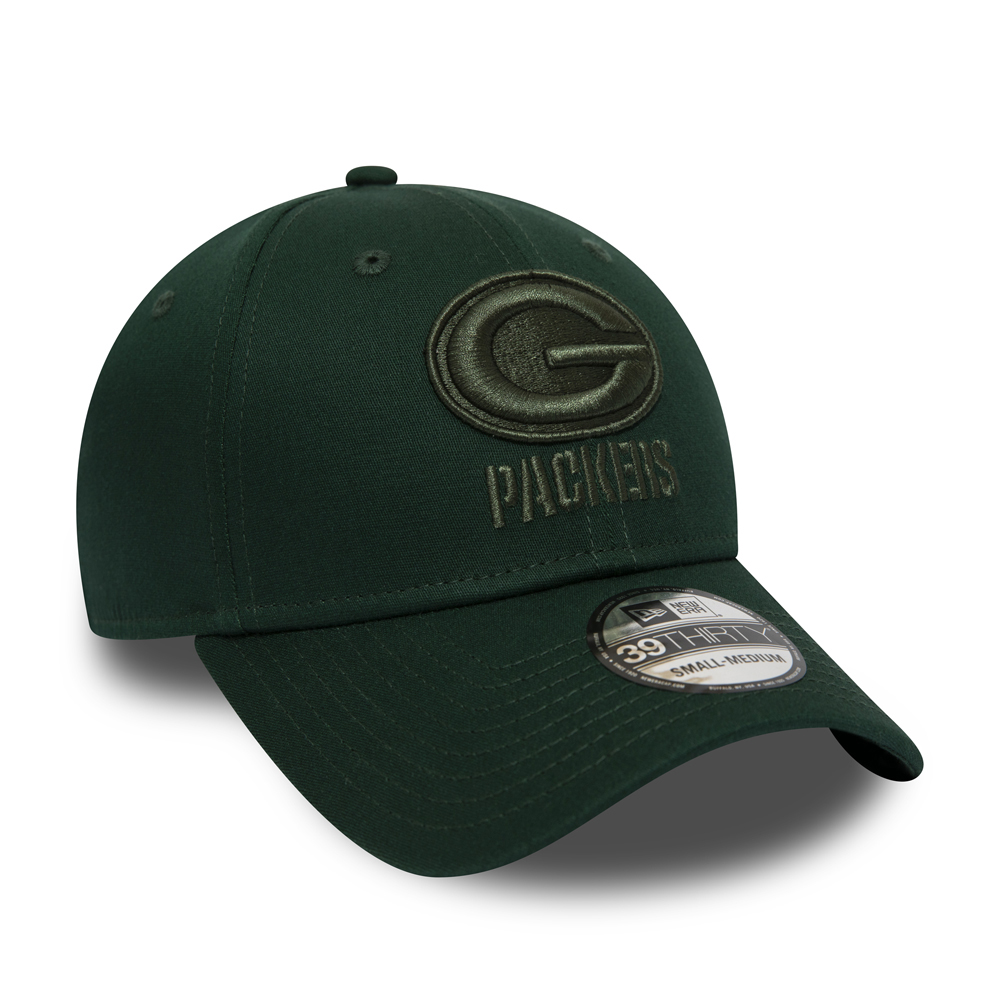 Casquette Green Bay Packers Official Team 39THIRTY verte ton sur ton
