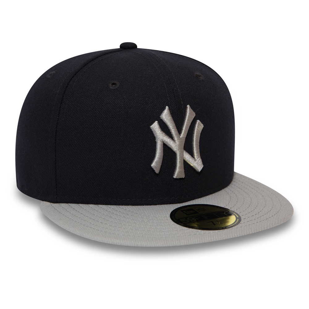 New York Yankees Offizieller Team Colour Block Schwarz 59FIFTY