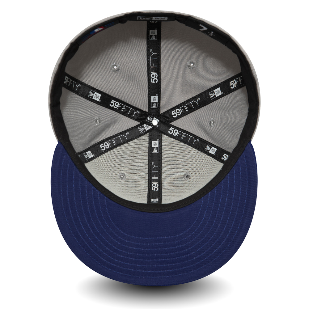 Los Angeles Dodgers Official Team Colour Block Grigio 59FIFTY