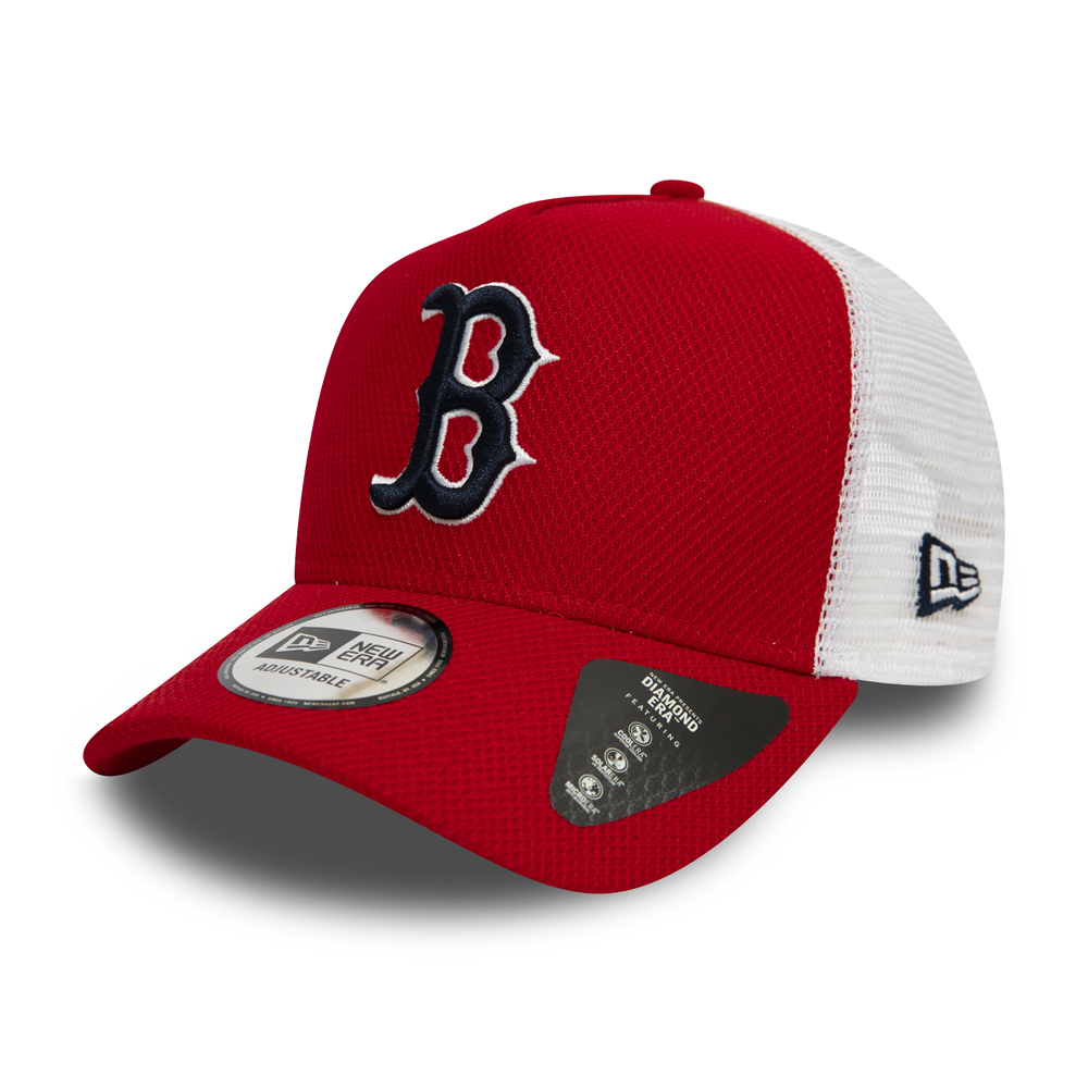 Boston Red Sox Diamond Era A Frame Trucker rosso scarlatto