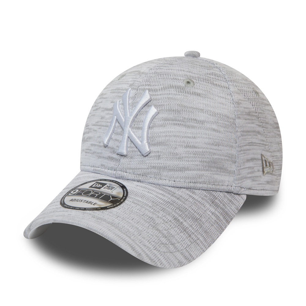9FORTY – New York Yankees – Engineered Fit – Grau-Weiß