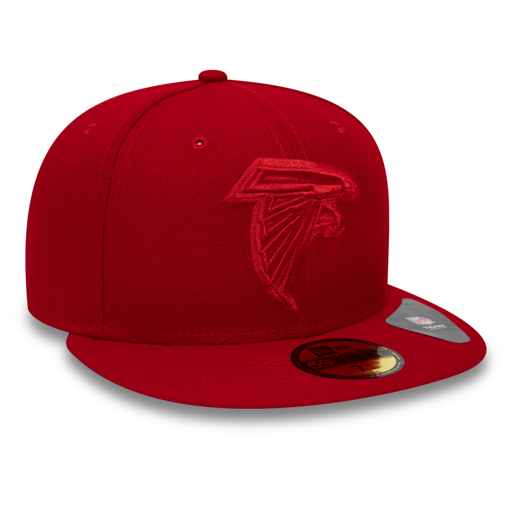 59FIFTY Atlanta Falcons NFL in rosso scarlatto tono su tono