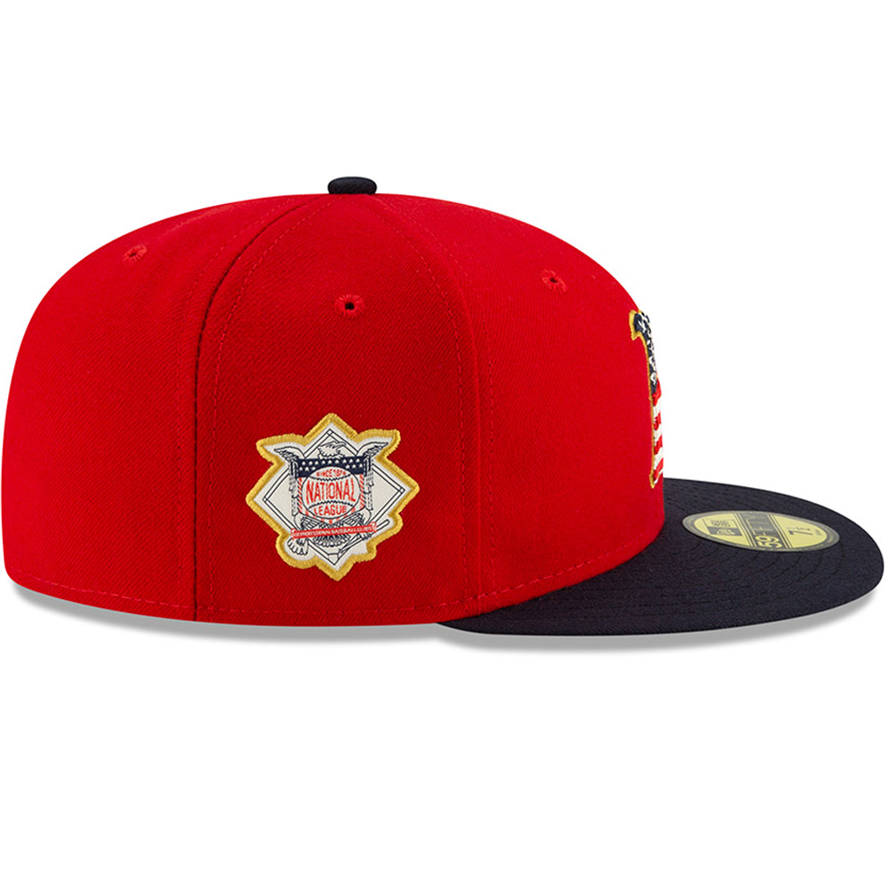 Pittsburgh Pirates Independence Day 59FIFTY, rojo