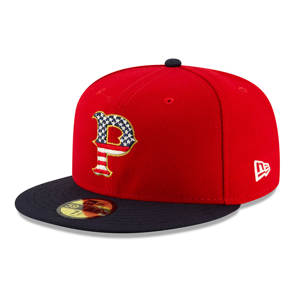 Pittsburgh Pirates Independence Day 59FIFTY rosso