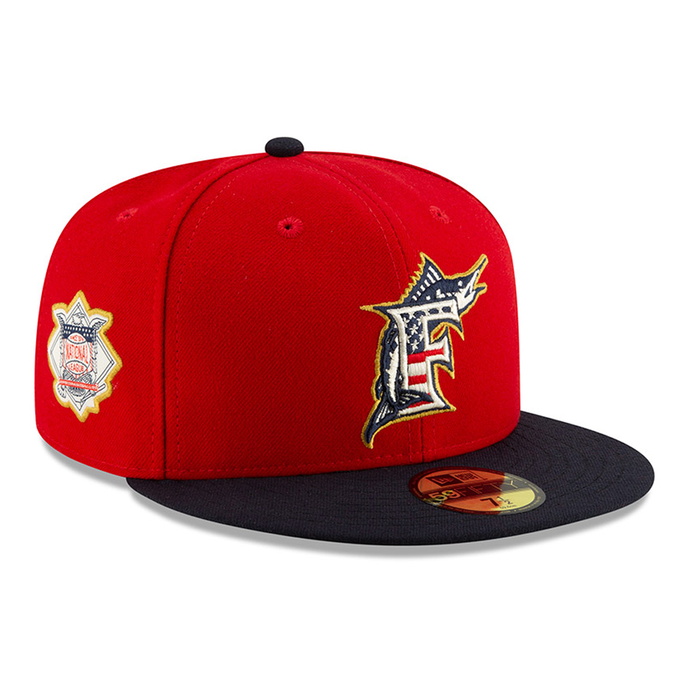 Miami Marlins Independence Day 59FIFTY