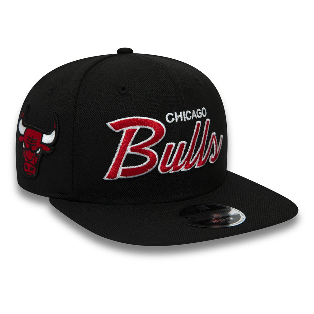 Chicago Bulls Original Fit 9FIFTY Snapback, negro
