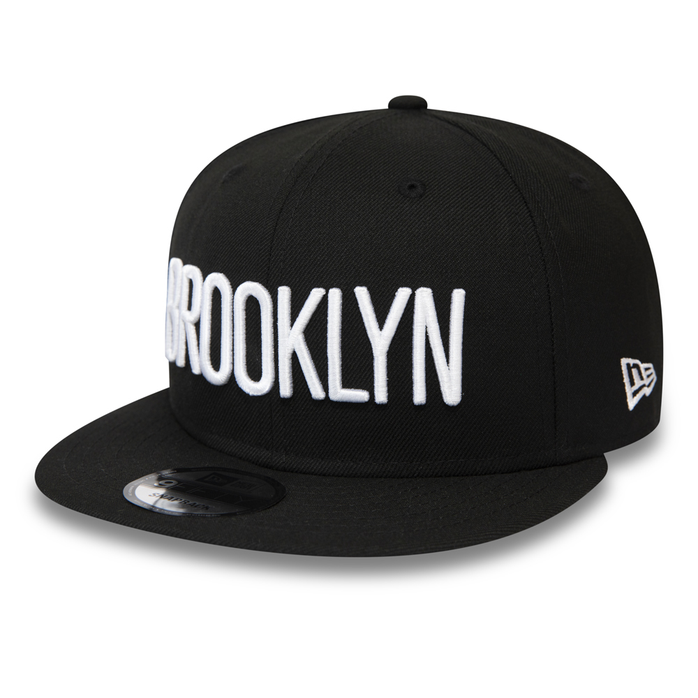 Casquette 9FIFTY Brooklyn Nets Hype à languette de réglage crantée