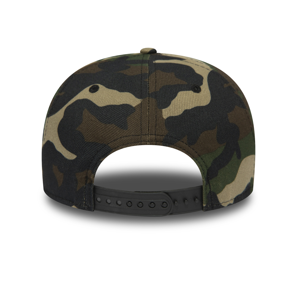 9FIFTY – New York Yankees – Camouflage – Kappe mit Clipverschluss – Schwarz