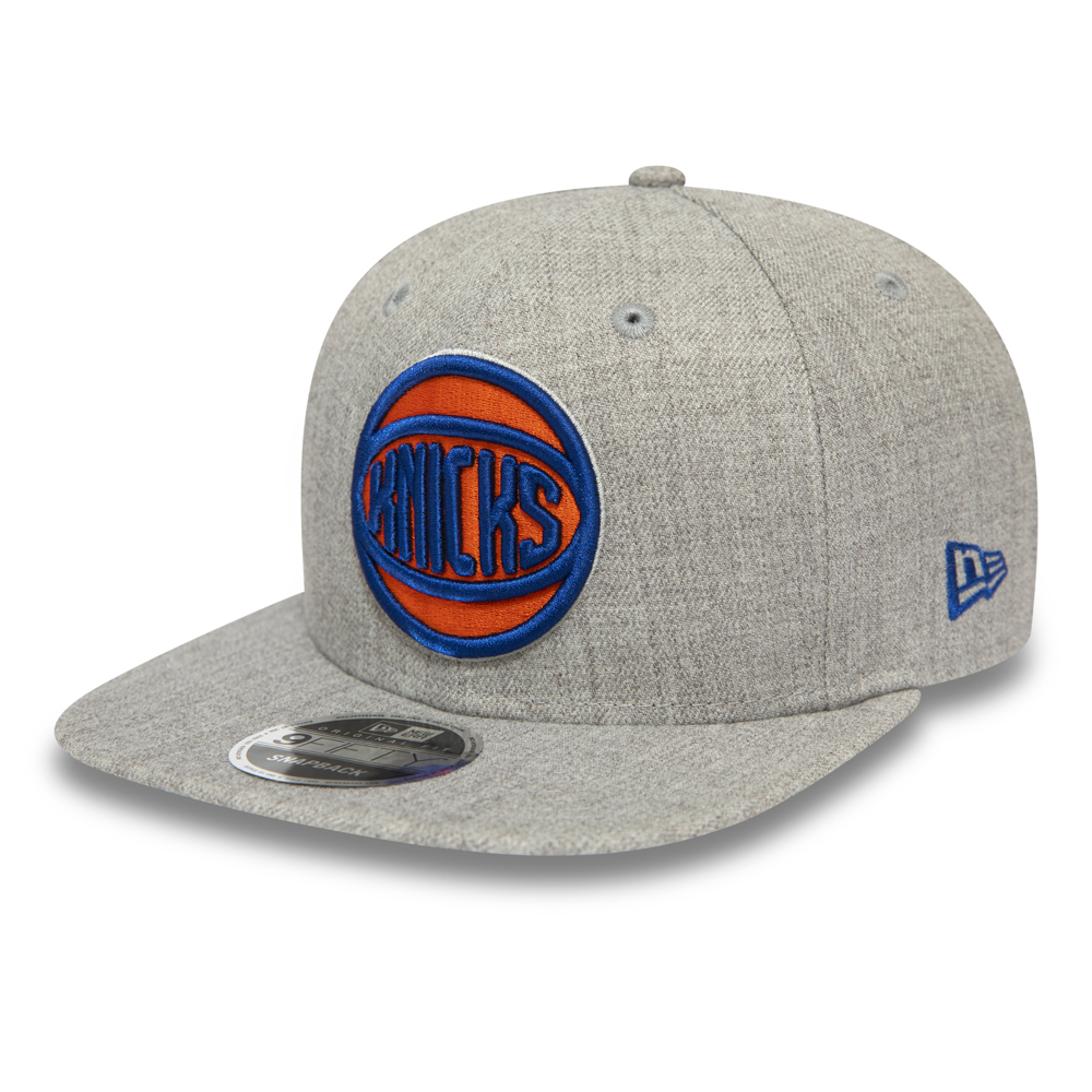 9FIFTY – New York Knicks – Kappe mit Clipverschluss – Grau meliert
