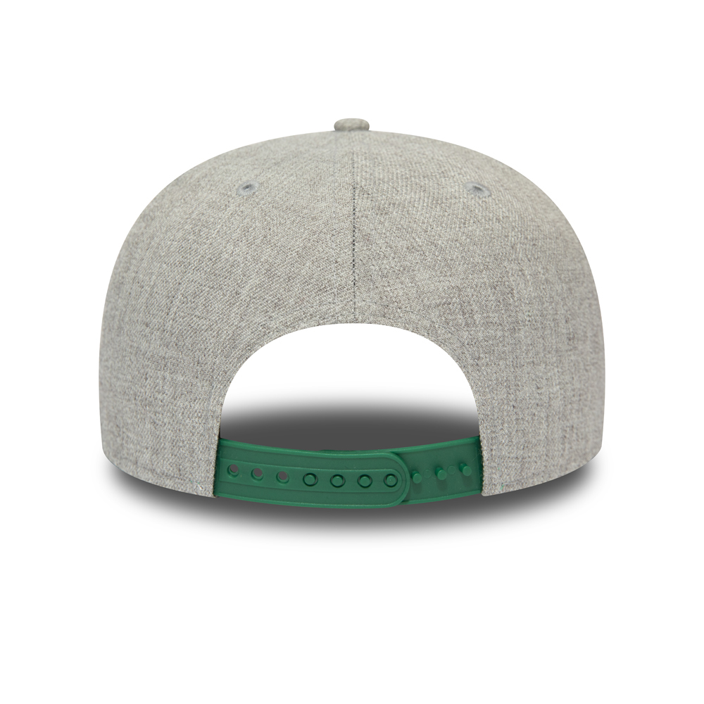 Cappellino con chiusura posteriore 9FIFTY Original Fit dei Boston Celtics grigio mélange