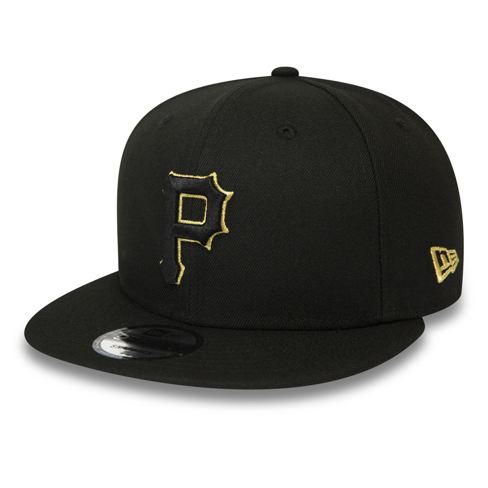 Pittsburgh Pirates Black and Gold 9FIFTY Snapback Cap