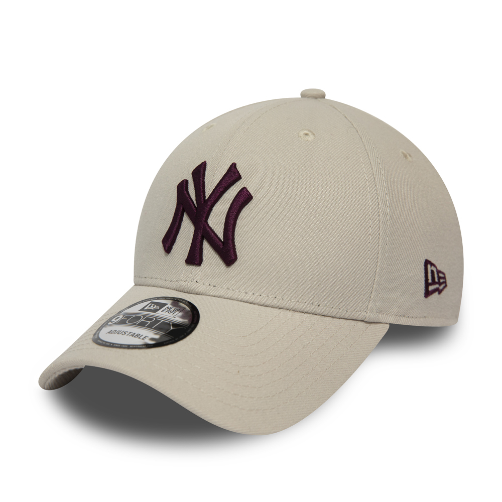 Gorra snapback New York Yankees 9FORTY, crema