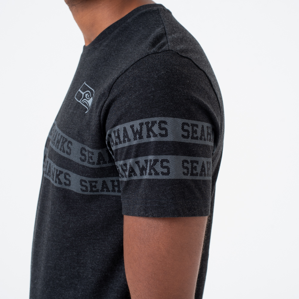 T-shirt Seattle Seahawks Logo Black