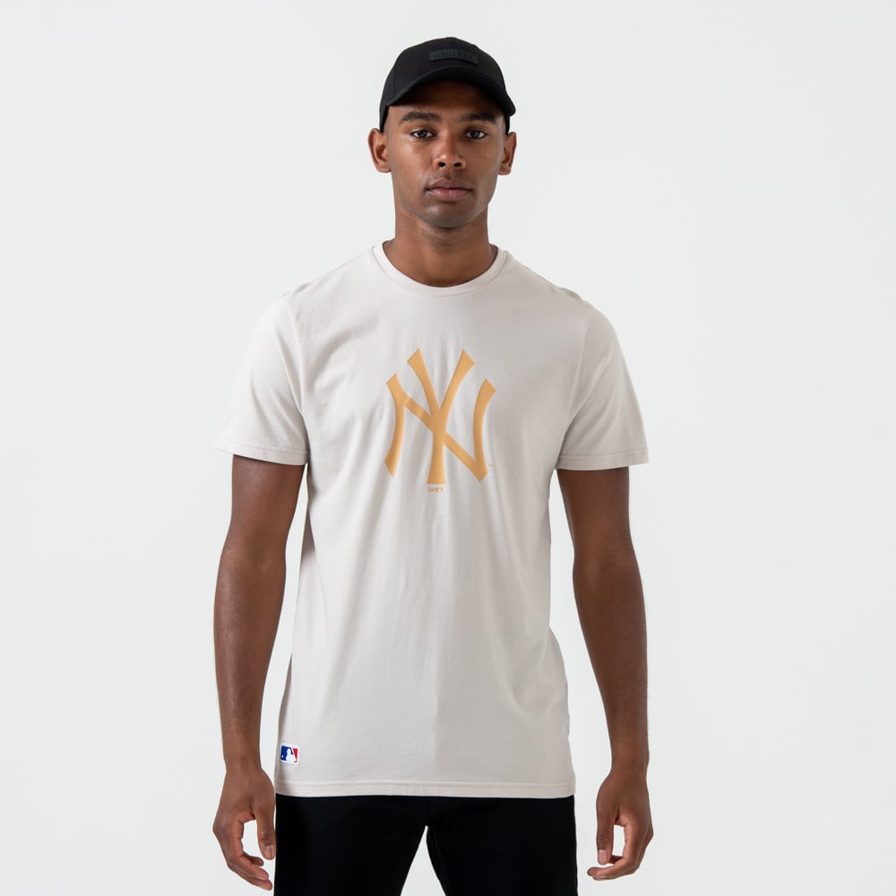 New York Yankees MLB Logo Stone T-Shirt