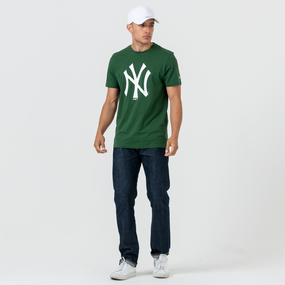 New York Yankees Logo Grünes T-Shirt