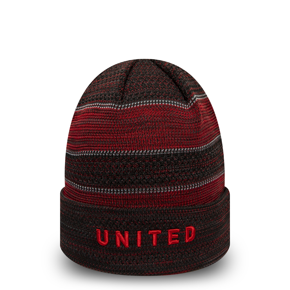 Manchester United Two Tone Engineered – Cuff – Beanie