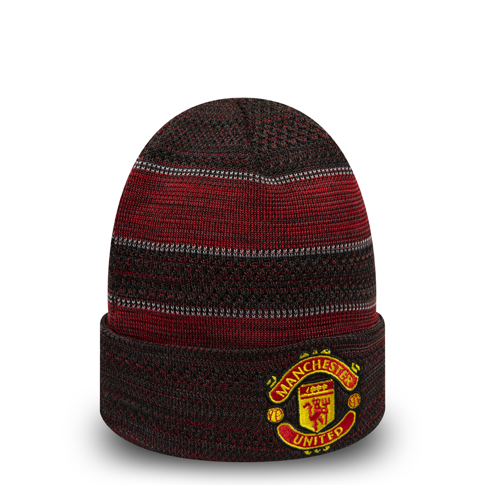 Manchester United Two Tone Engineered Cuff Knit