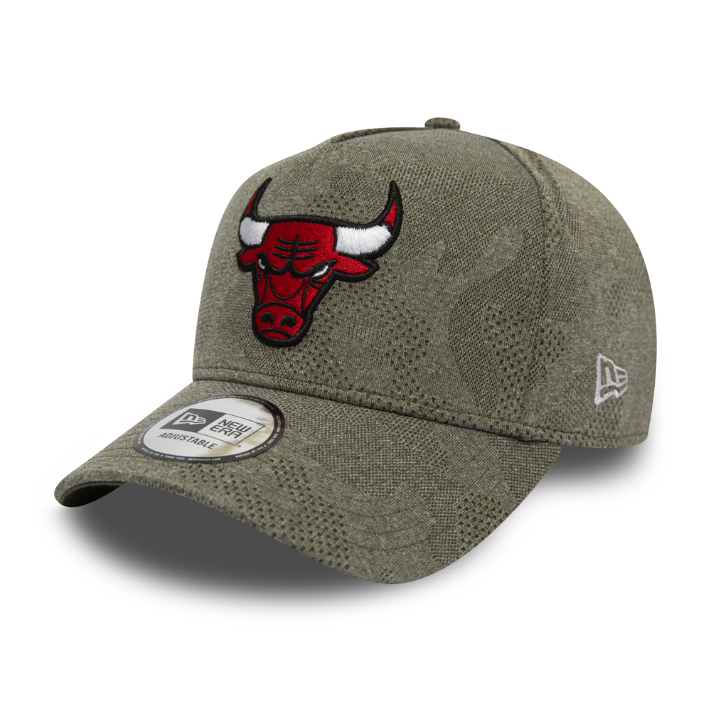 Chicago Bulls Engineered Plus 9FORTY A-Frame vert olive