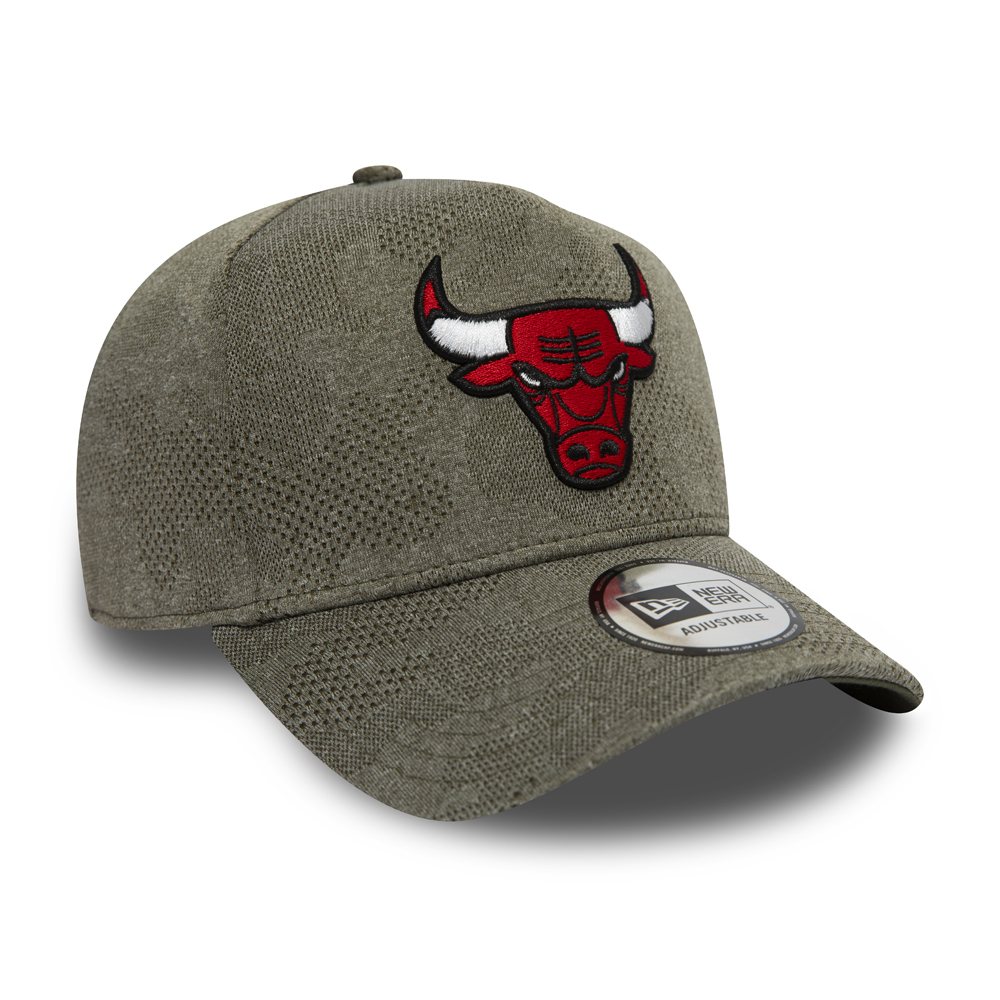 Chicago Bulls Engineered Plus 9FORTY A-Frame vert olive