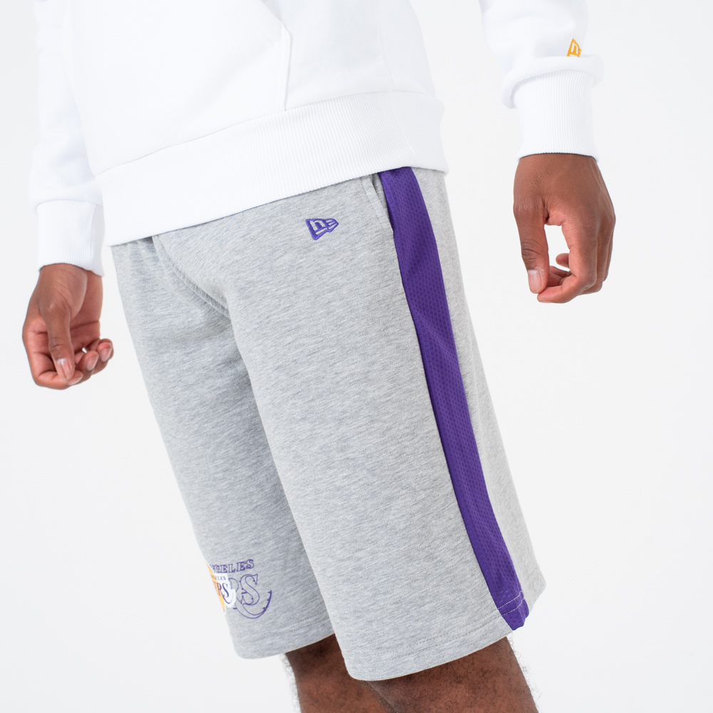 Pantaloncini Los Angeles Lakers Logo Grey